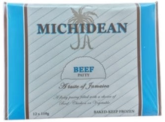 Michidean Patty Box - Beef, Spicy Beef, Chicken or Vegetable