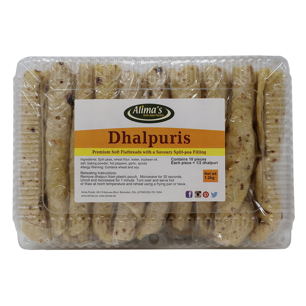 Dhalpuri - 2 Pack or 10 Pack