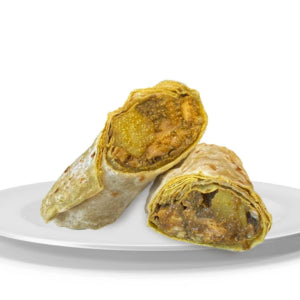 Curry Chicken Roti - 2 Pack - Dhalpuri or Paratha